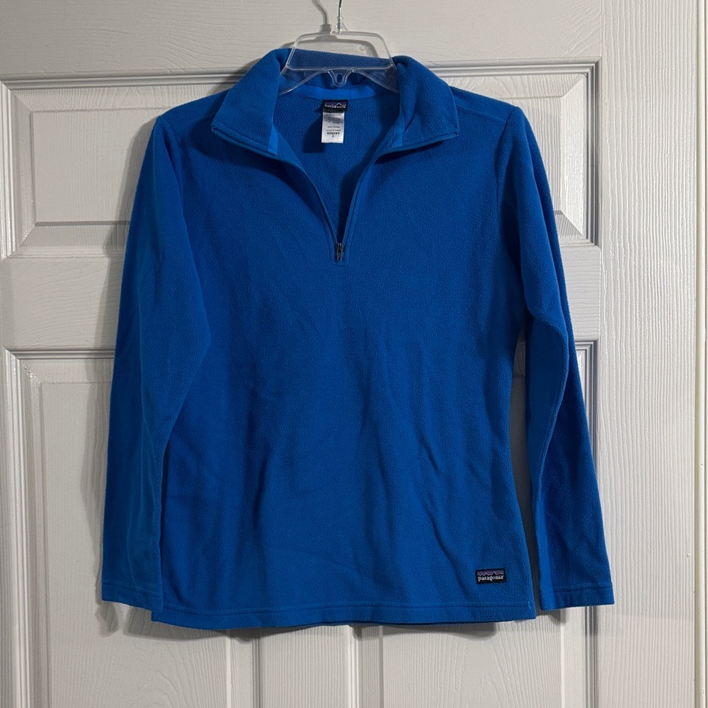 Patagonia Vibrant Blue Fleece Pullover